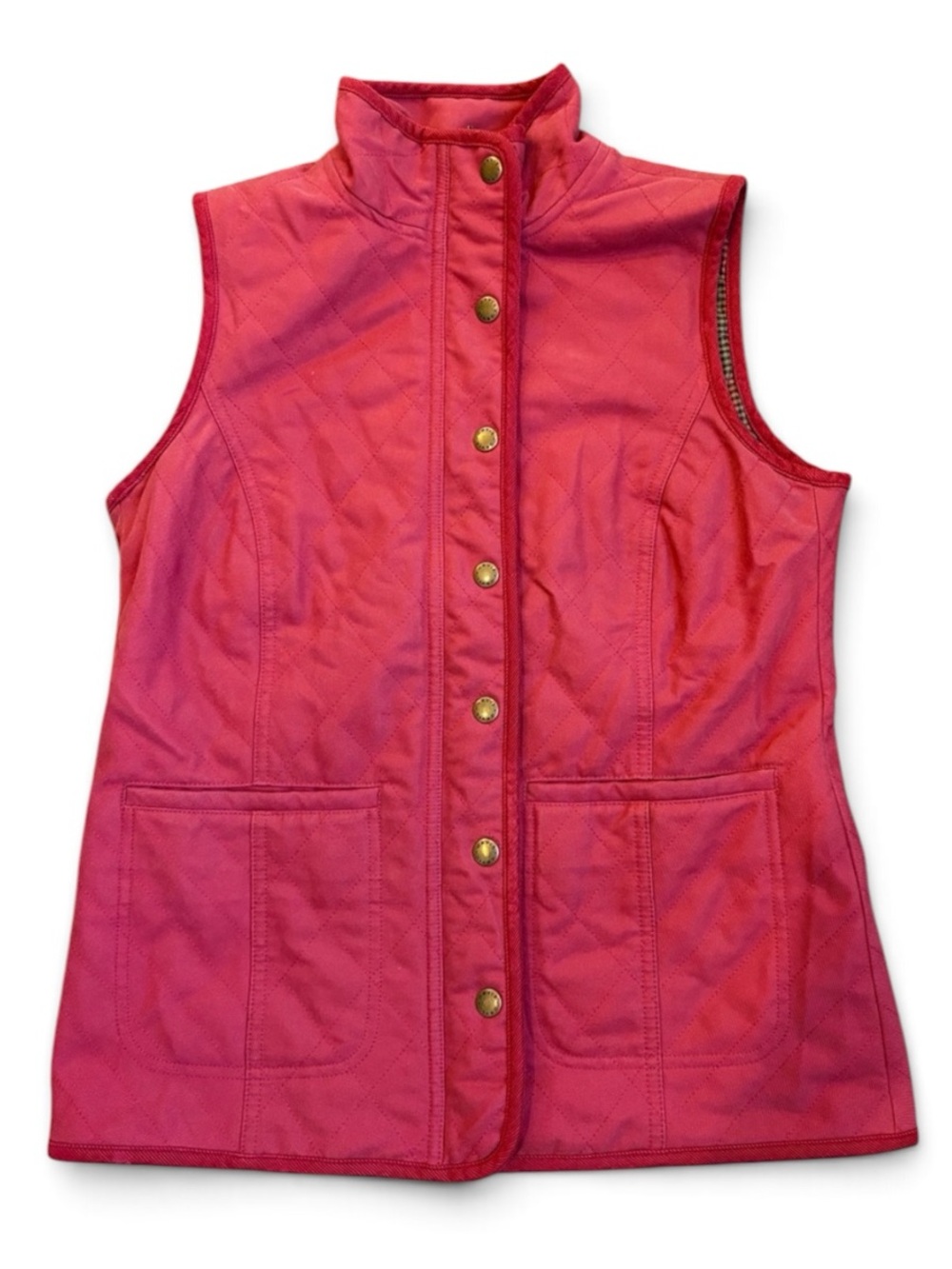 Orvis Quilted Outdoor Vest Women’s XS Red
